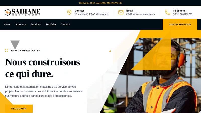 Saihane Metalwork — معدات صناعية