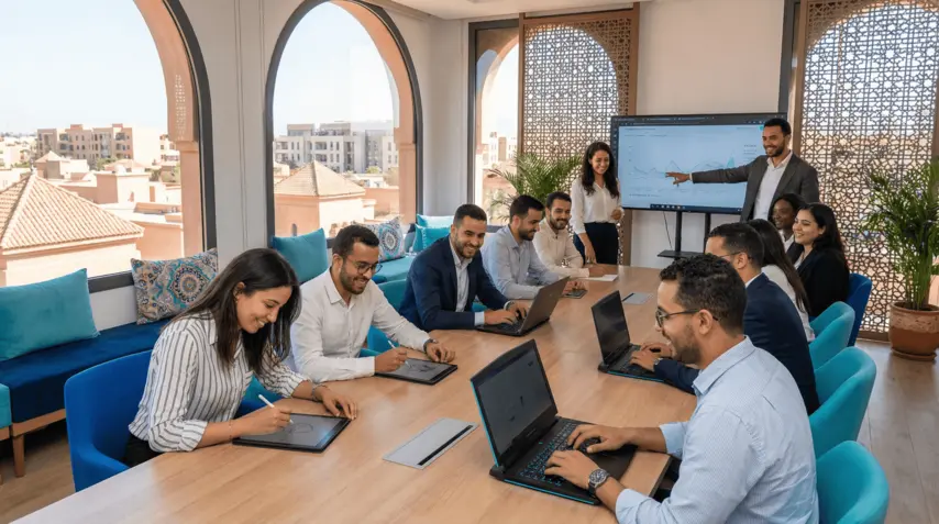 Équipe TechTownHub à Benguerir