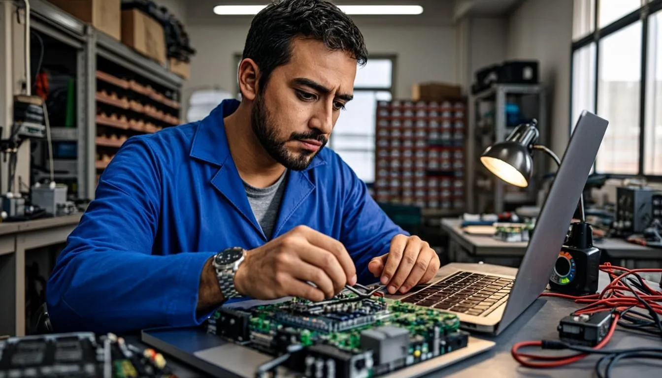 Technicien expert reparation ordinateur PC portable Ben Guerir - atelier professionnel depannage informatique